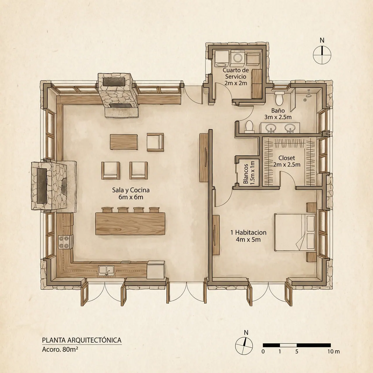 Planta arquitectónica